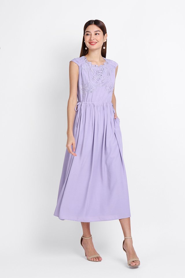 Phoebe Dress In Lavender