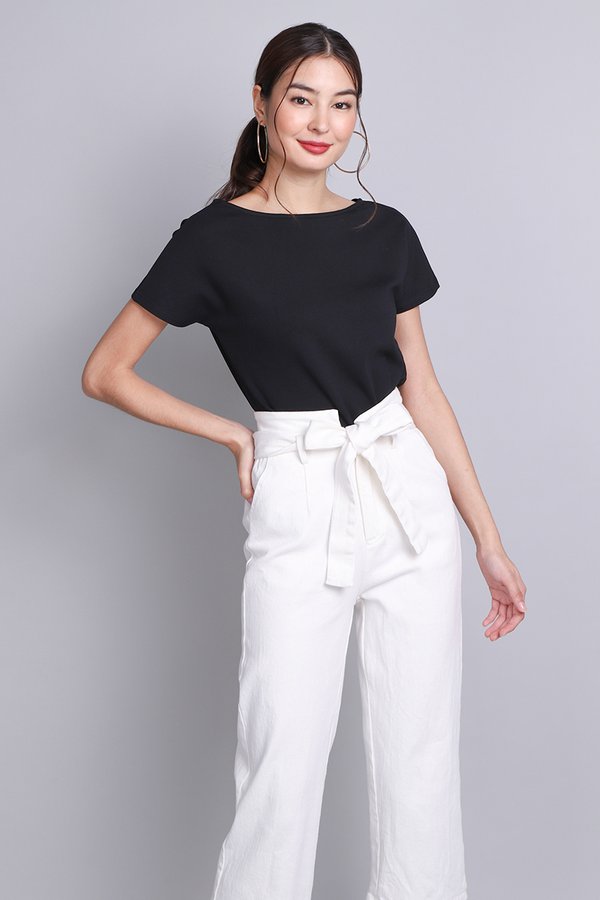 Hummingbird Top In Classic Black