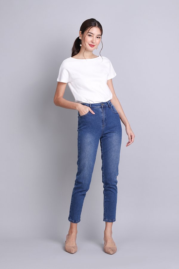Hummingbird Top In Classic White