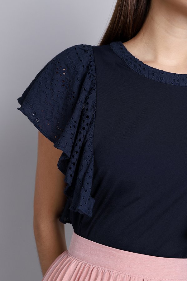 Juliana Top In Midnight Blue