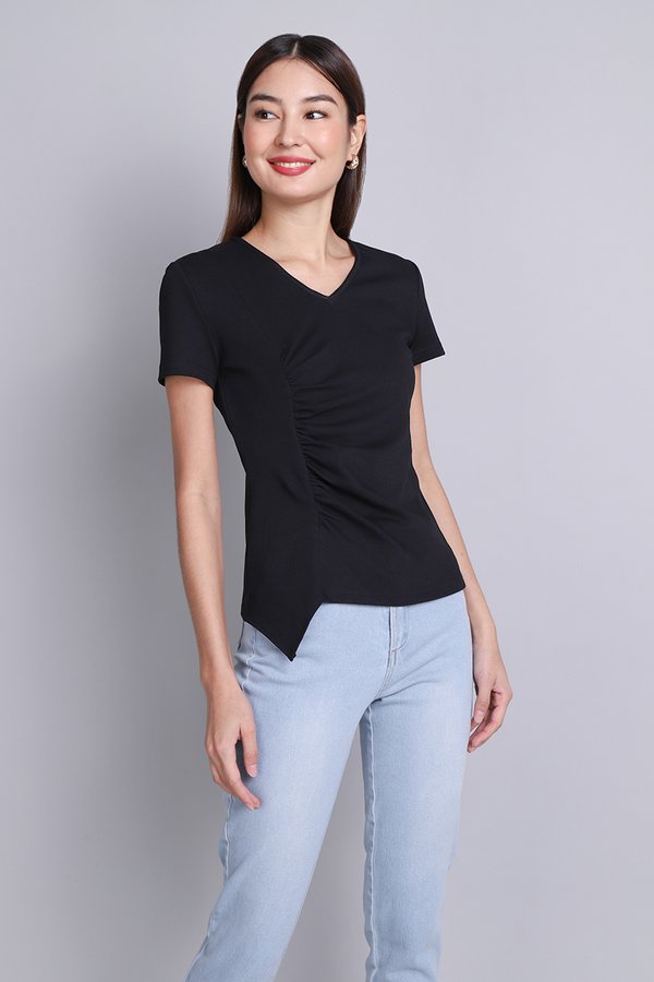 Vida Top In Classic Black