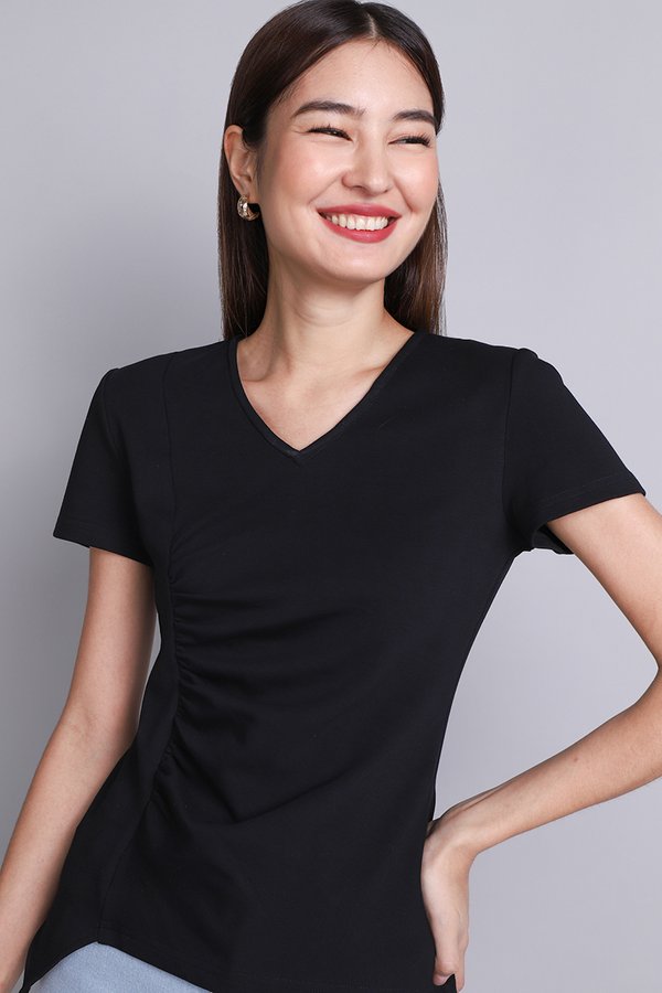 Vida Top In Classic Black