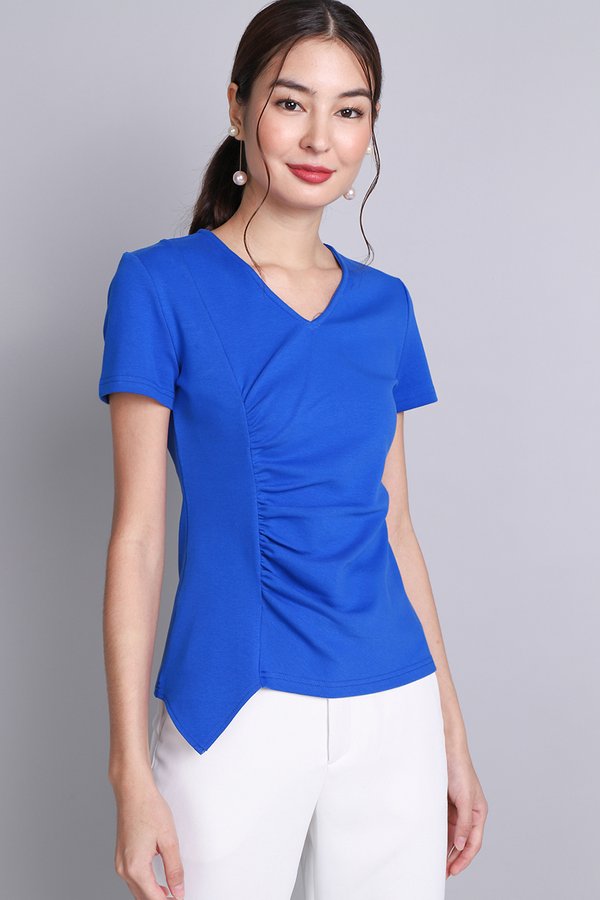 Vida Top In Cobalt Blue