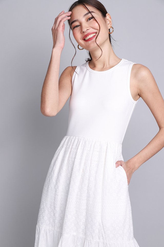 Angel Dress In Classic White