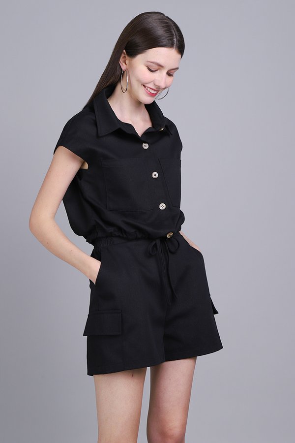 Bourbon Shorts In Classic Black