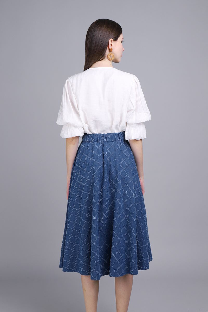 Poppy Skirt - Midnight Blue