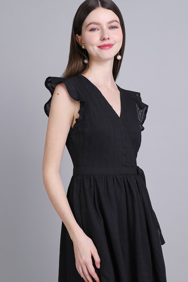 Verna Dress In Classic Black