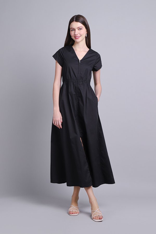 Napoleon Dress In Classic Black