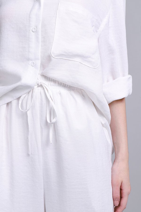 Savannah Pants In Classic White