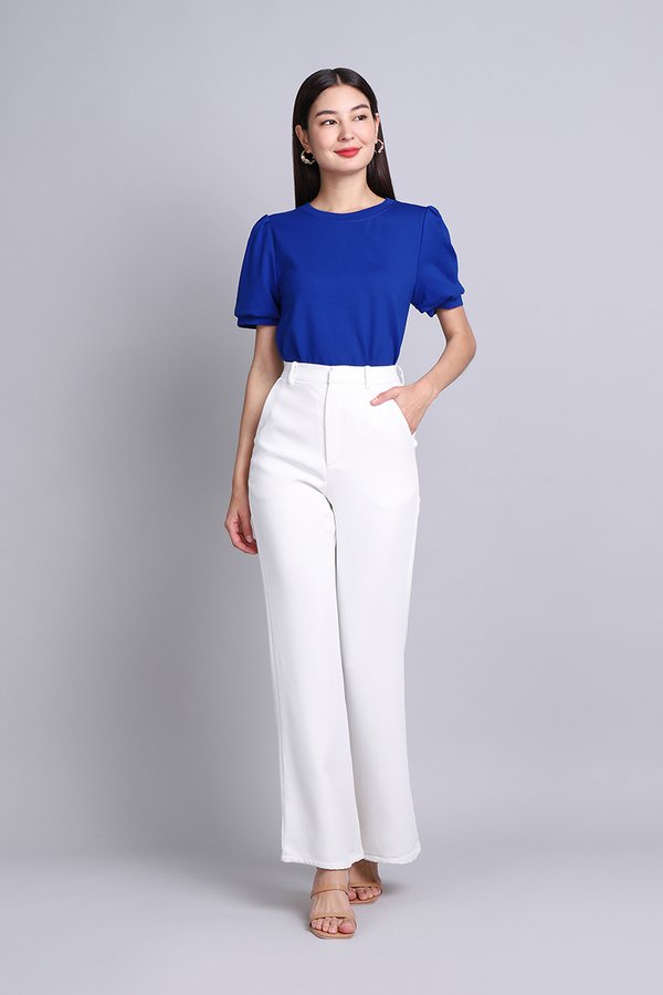Lucie Top In Cobalt Blue