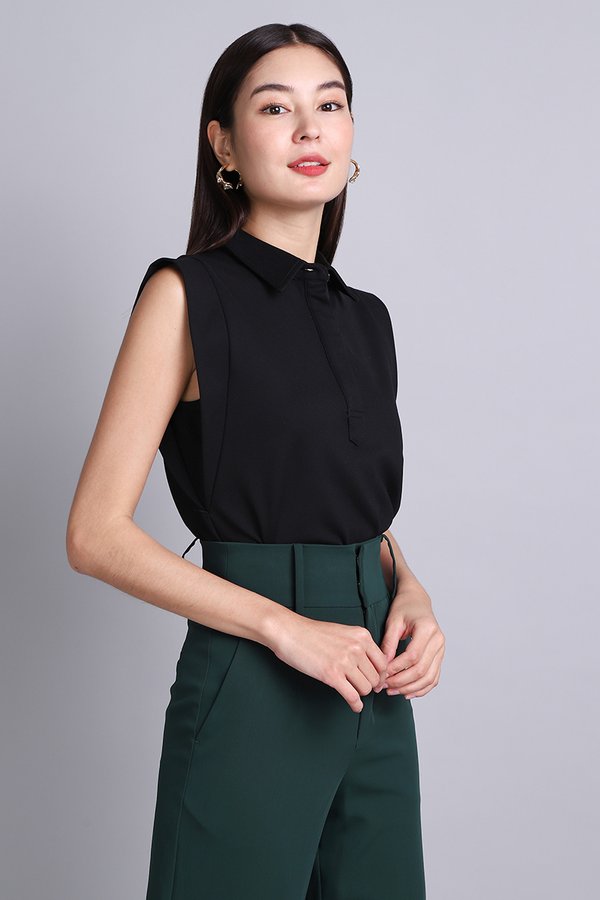 Valerie Top In Classic Black