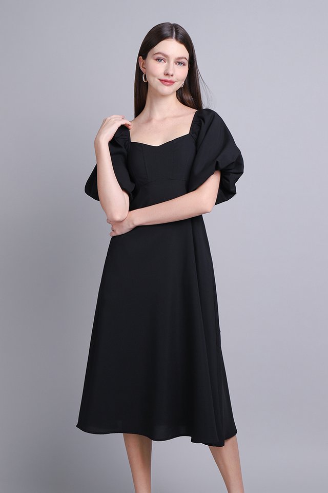 Jacinda Dress In Classic Black