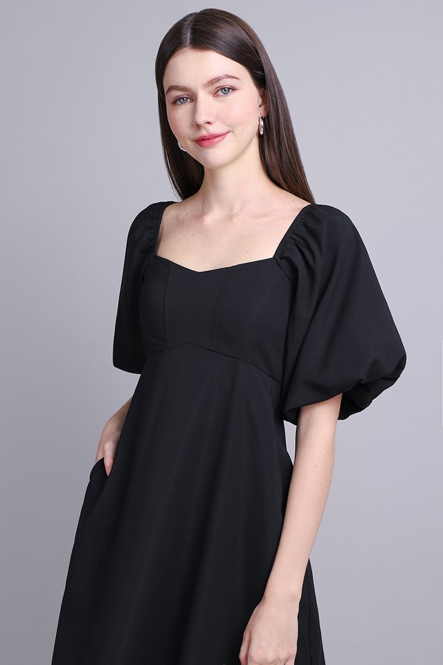 Jacinda Dress In Classic Black