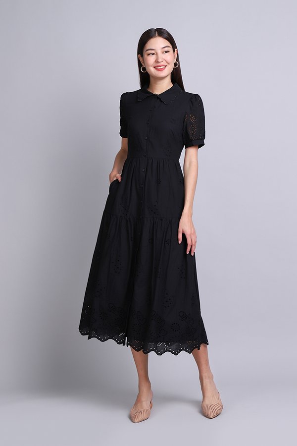 Celine Dress In Classic Black