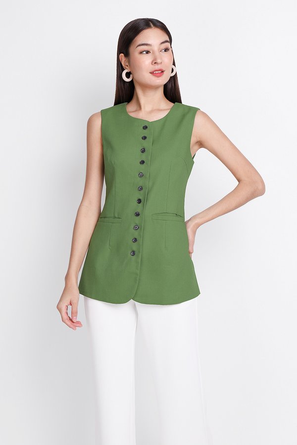 Yuka Top In Green