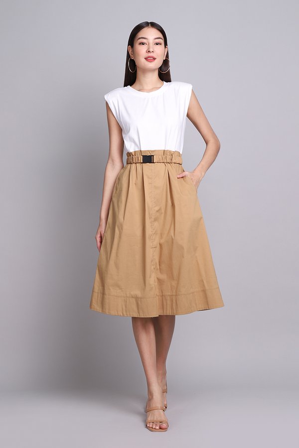 Reiko Dress In Camel