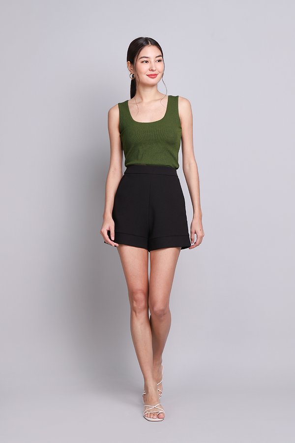 Retta Top In Olive Green