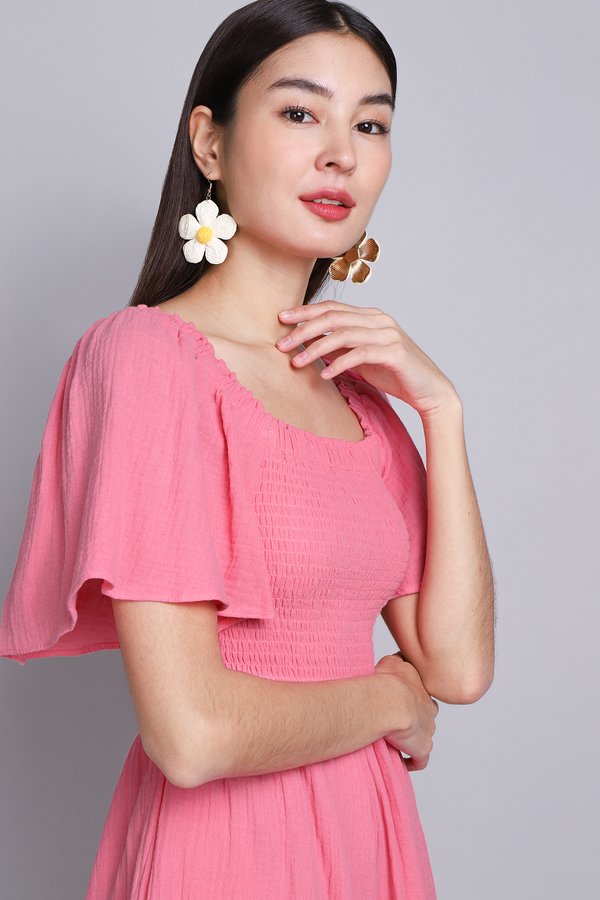 Agatha Romper In Summer Pink
