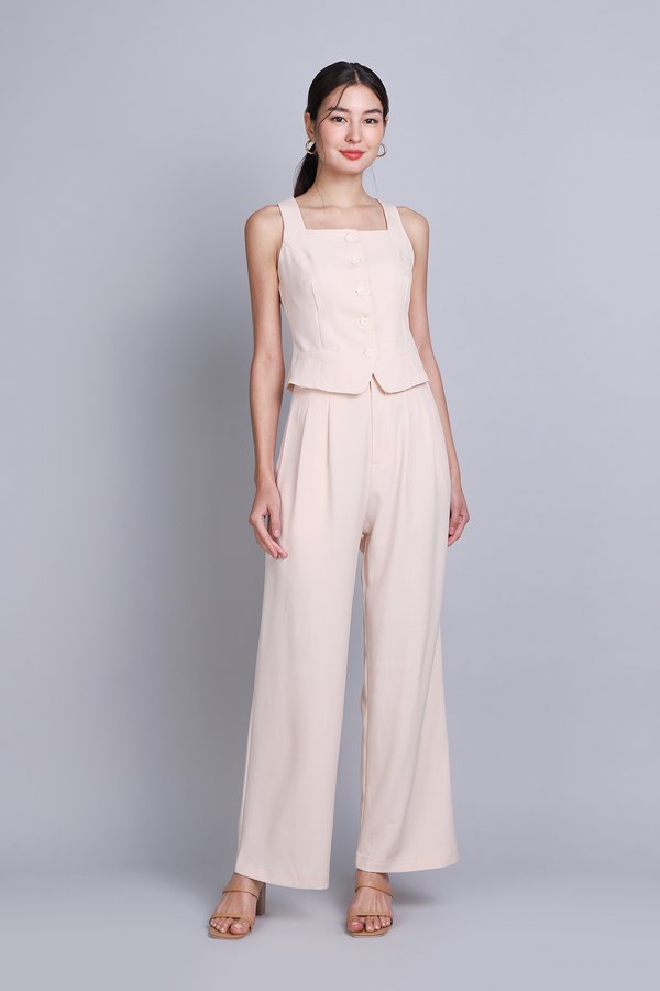Darlene Top In Cream Blush