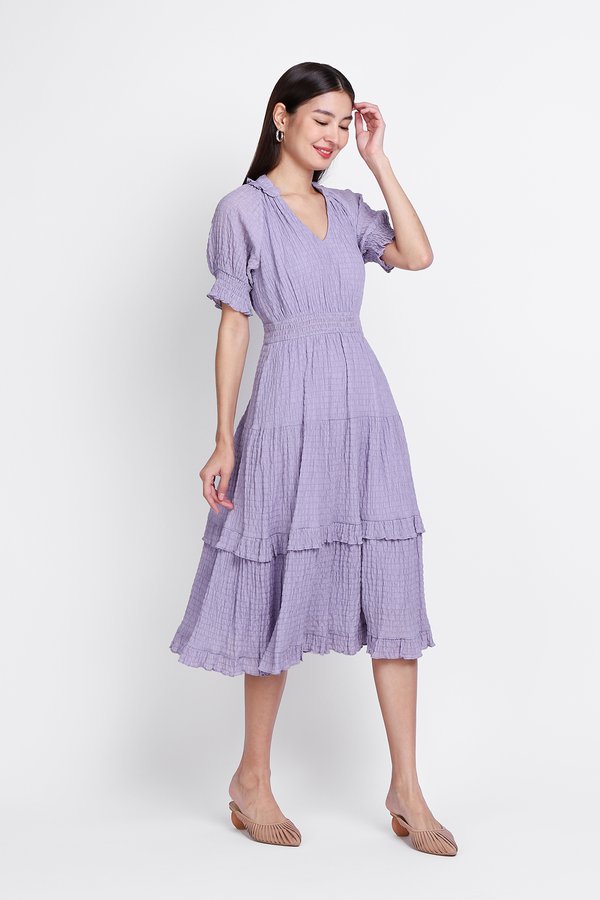 Gracelyn Dress In Lavender