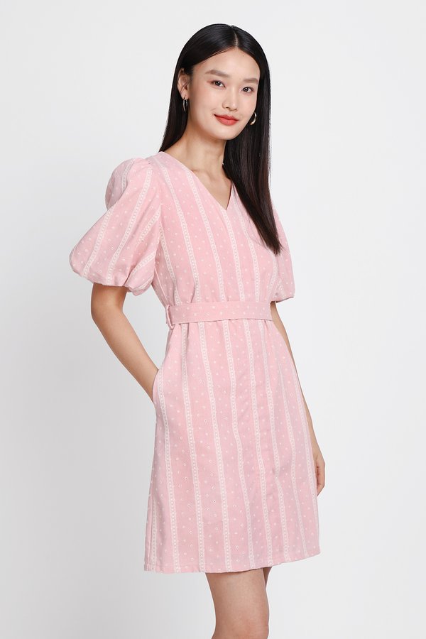 Elio Dress In Summer Pink