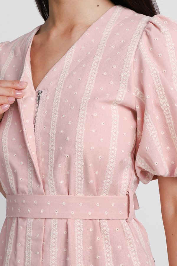 Elio Dress In Summer Pink