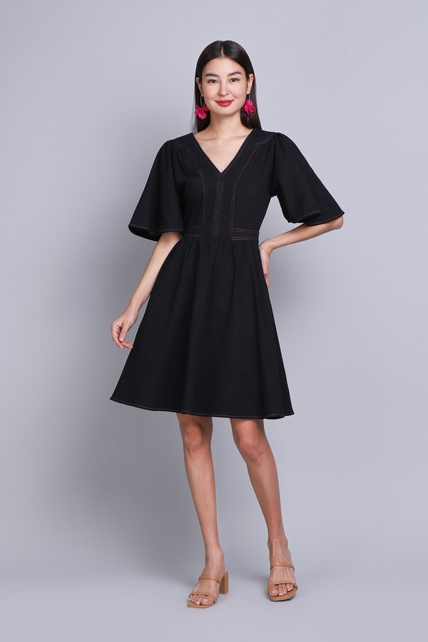 Sable Dress In Classic Black