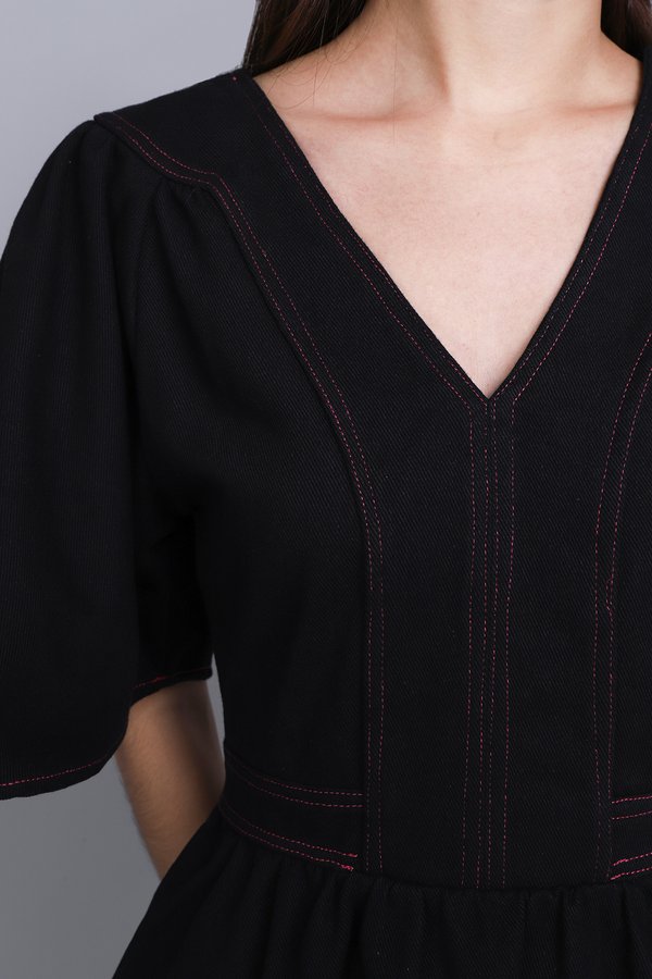 Sable Dress In Classic Black