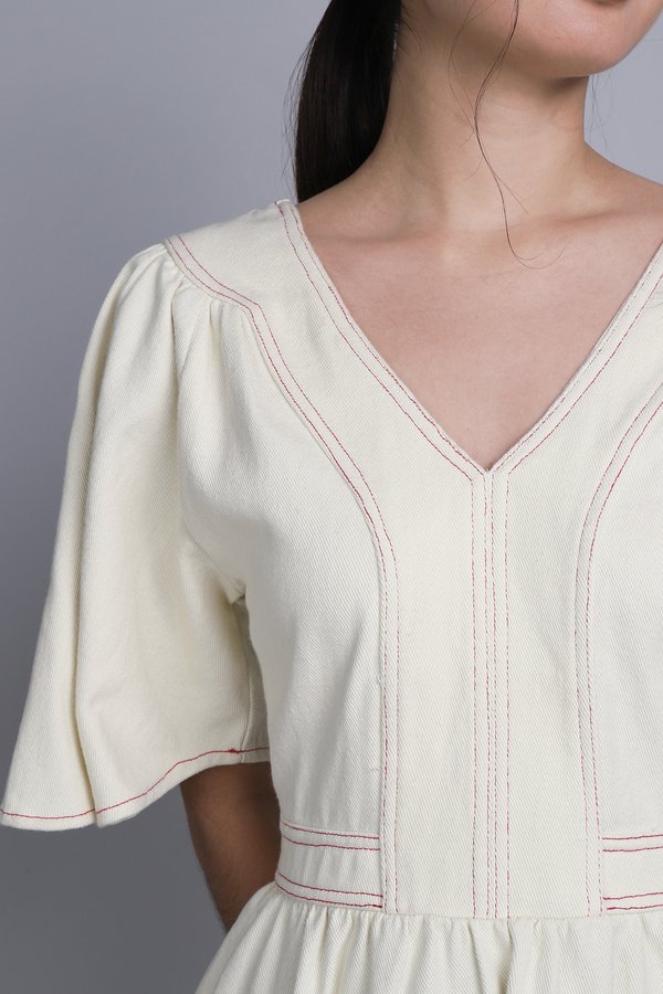 Sable Dress In Cream