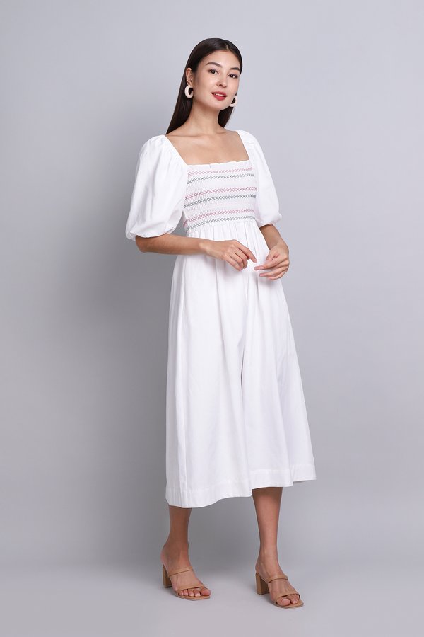 Dreamer Dress In Classic White