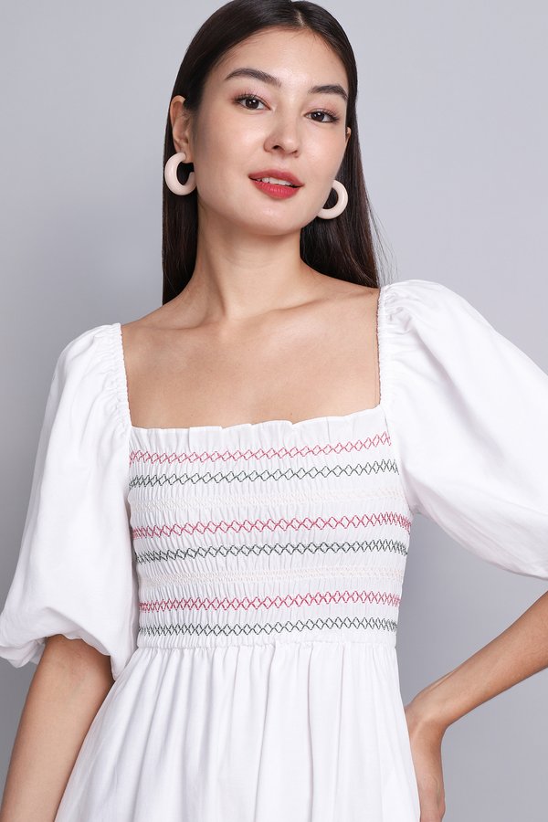 Dreamer Dress In Classic White