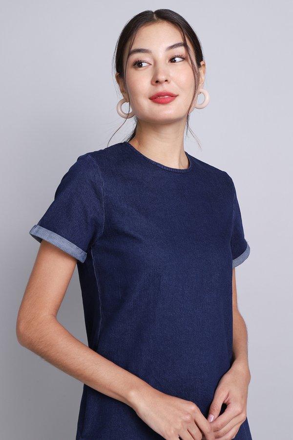 Joie Dress In Dark Wash