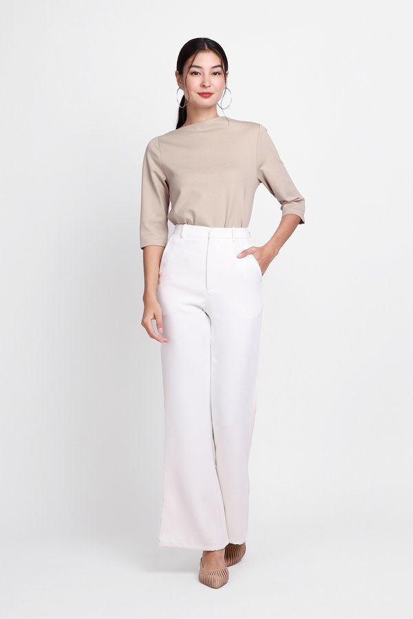 Matilde Top In Taupe