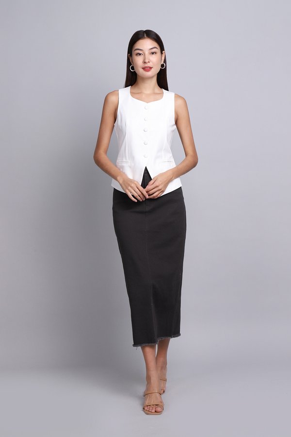 Lexi Top In Classic White