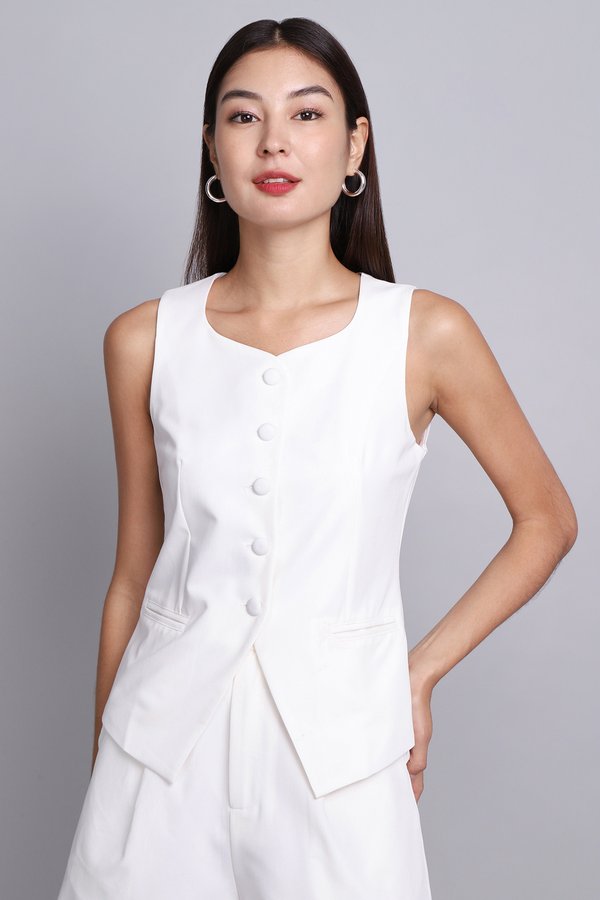 Lexi Top In Classic White