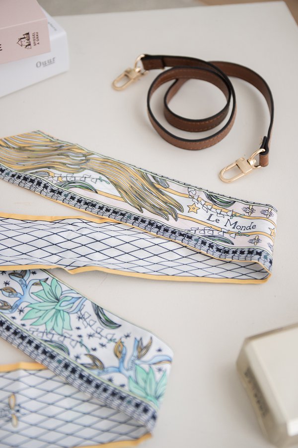 Scarf Belt In Camel