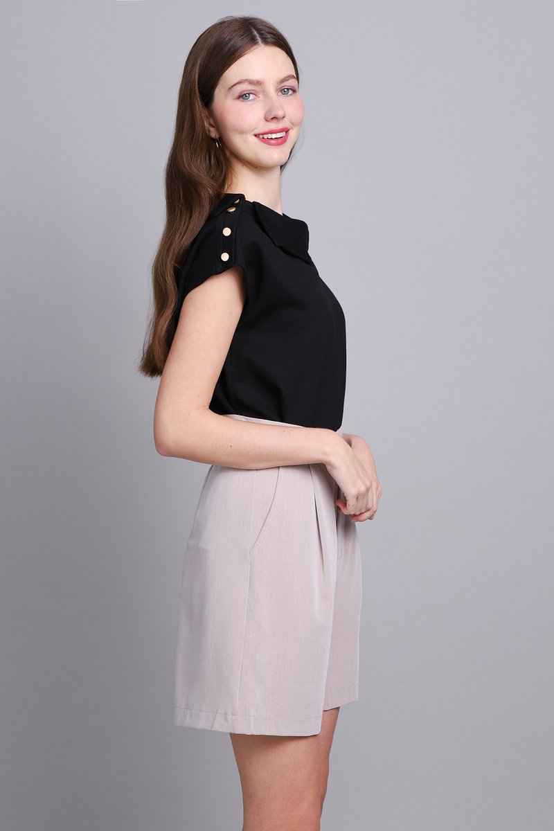 Nicola Top In Classic Black Kind To Kind