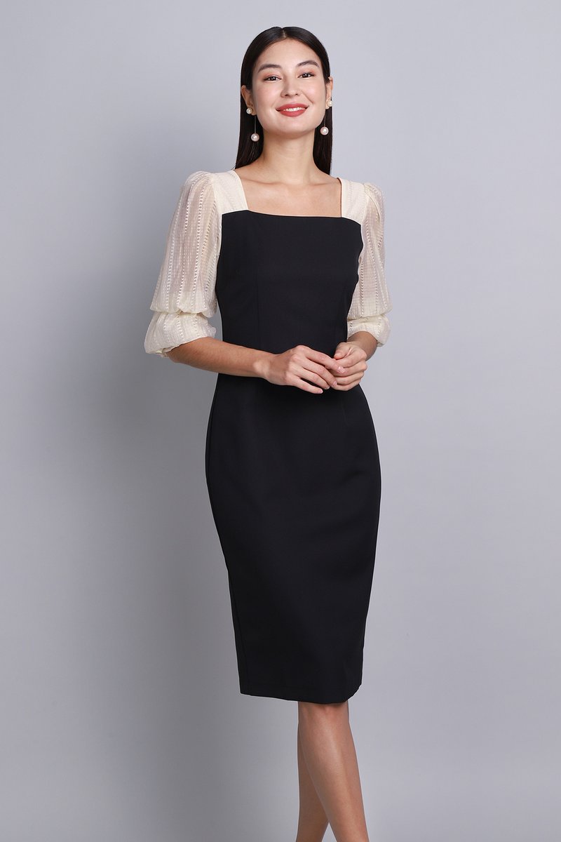 Venus Dress In Classic Black Kind To Kind