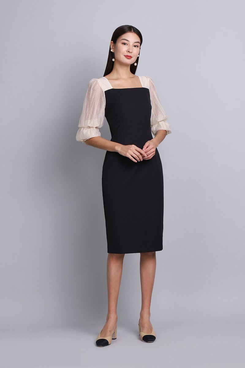 Venus Dress In Classic Black Kind To Kind