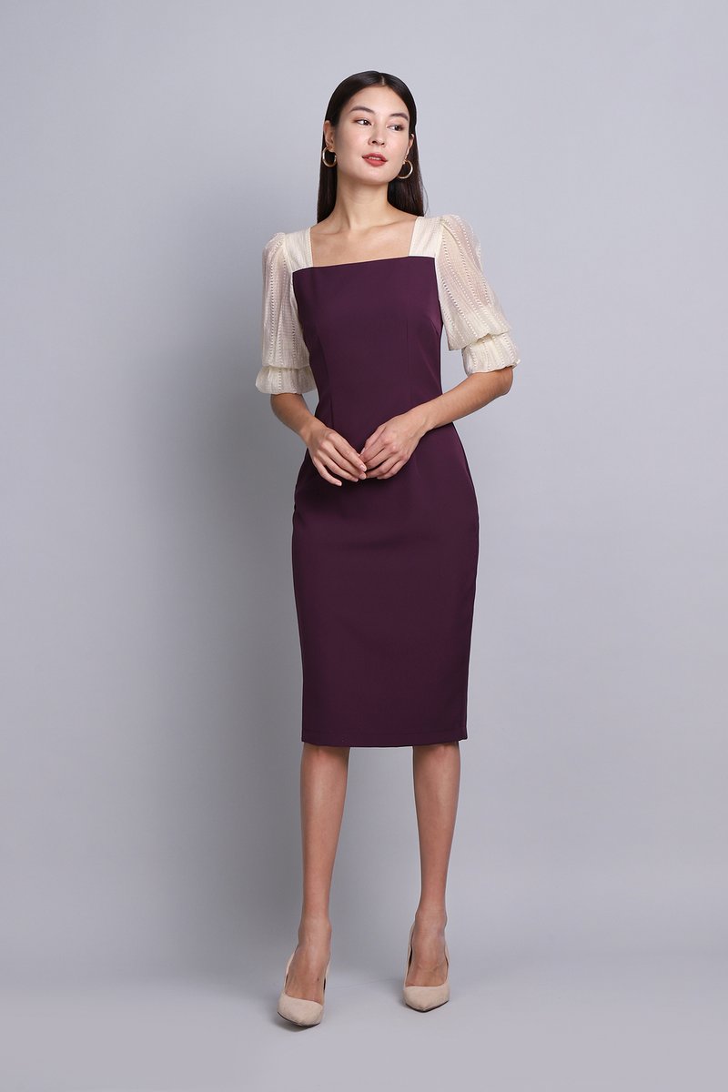Venus purple dress new arrivals