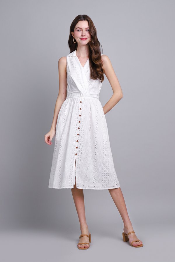 Judith Dress In Classic White