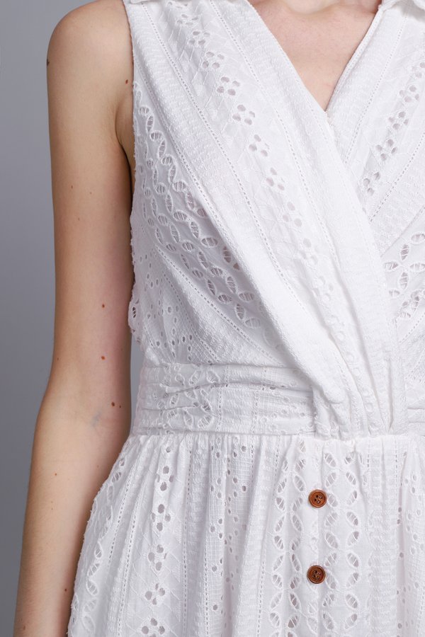 Judith Dress In Classic White