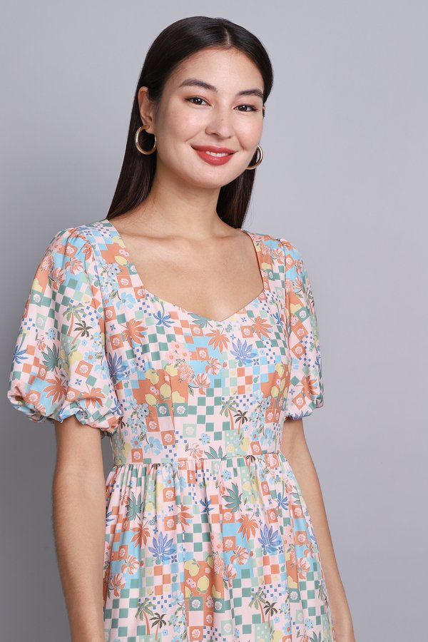 Marina Dress In Italian Prints