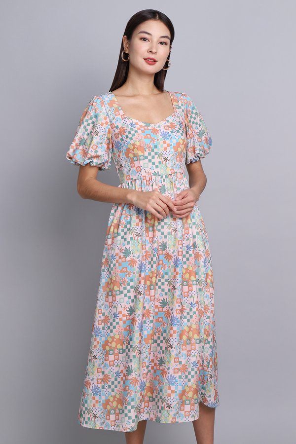 Marina Dress In Italian Prints