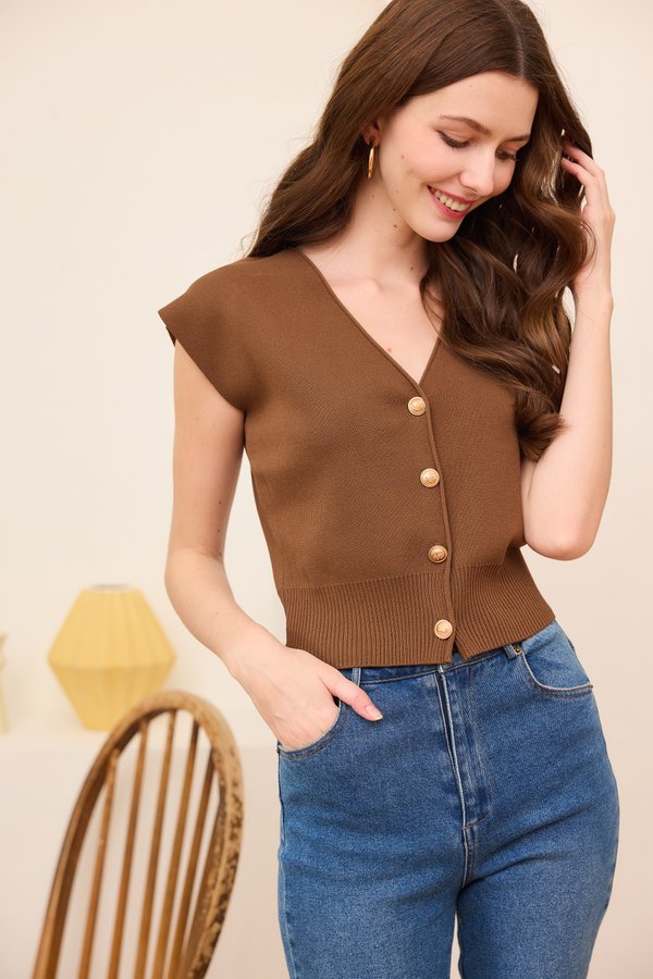 Vanna Top In Espresso