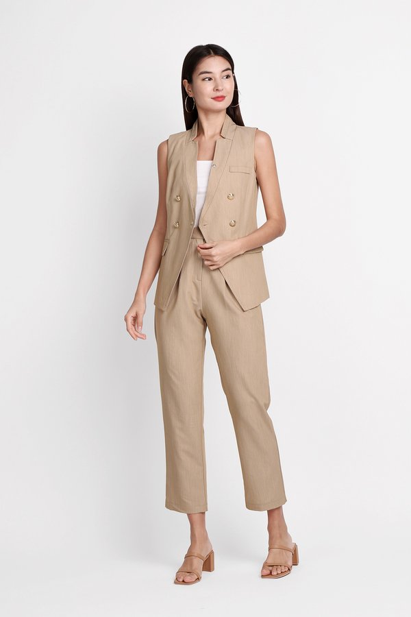 Alva Top In Champagne