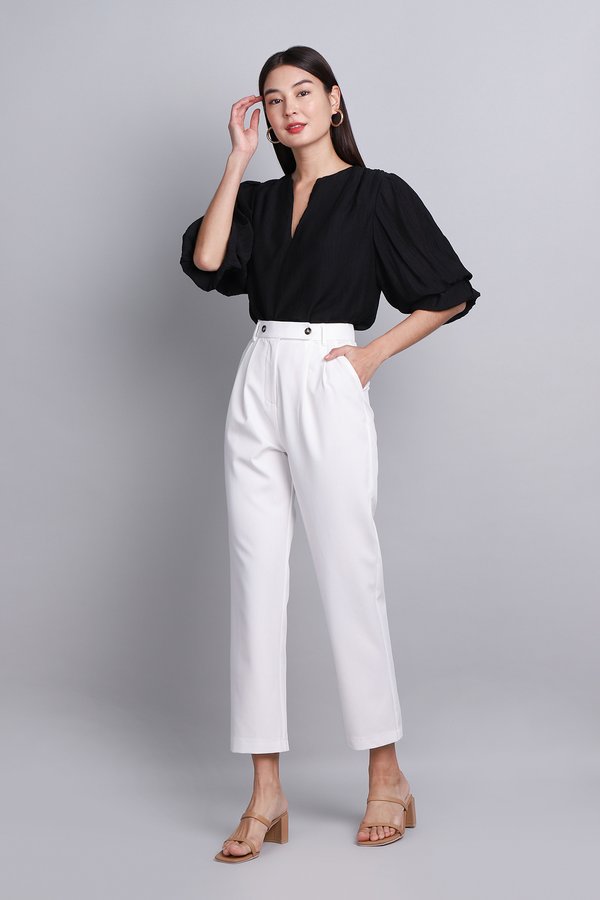 Tessa Pants In Classic White