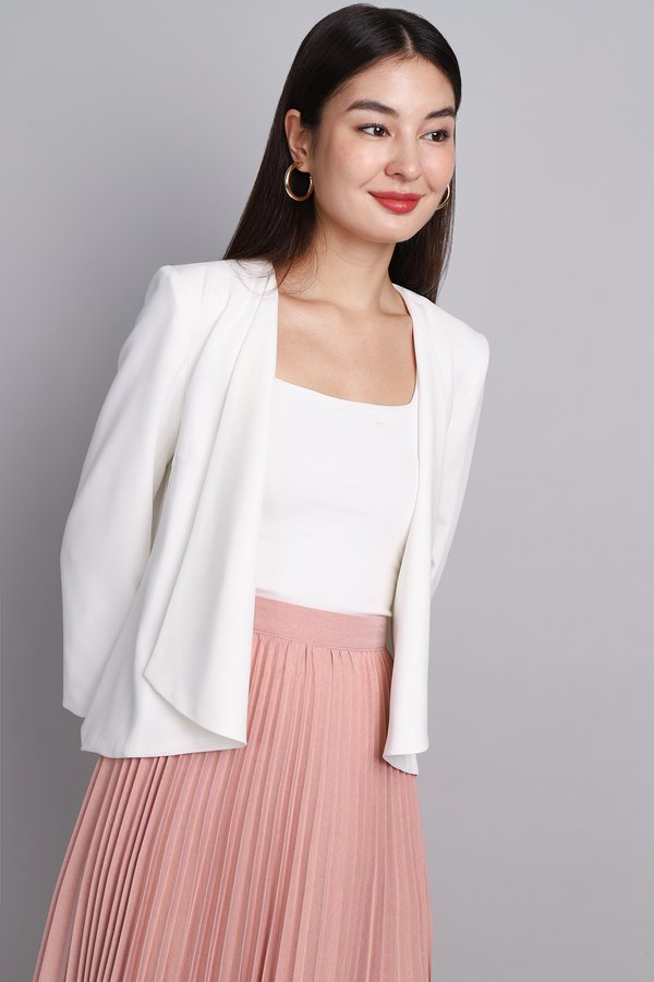 Gwendolyn Jacket In Classic White