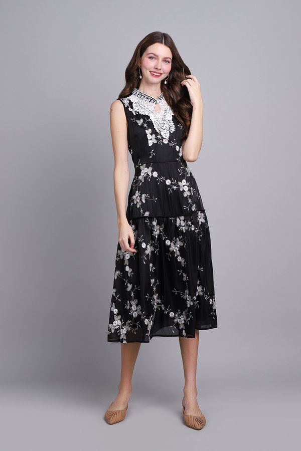 Hollis Dress In Classic Black