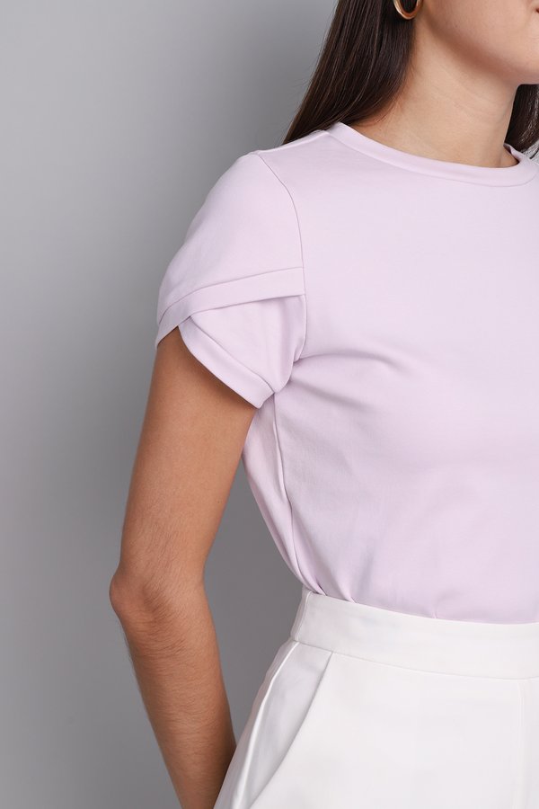 Angie Top In Lavender